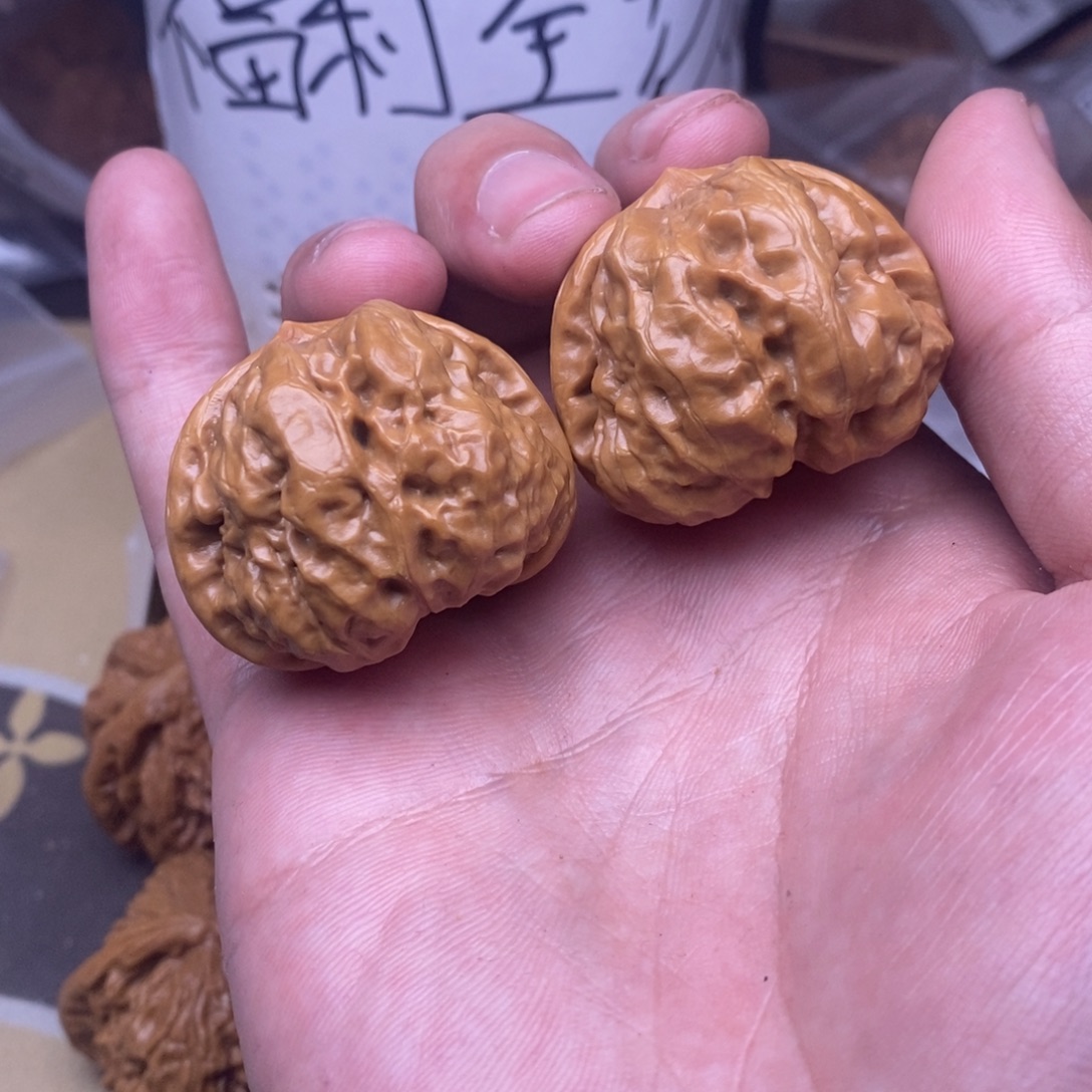 核桃37尺寸，蛤蟆头，