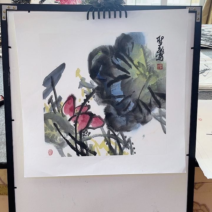 国画张圣敏先生纯手绘作品