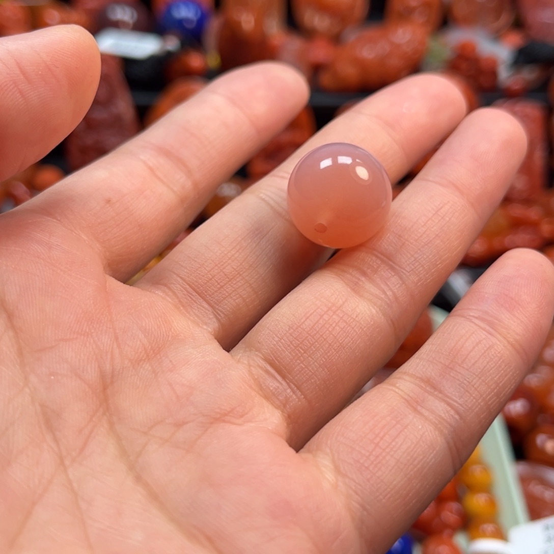 玛瑙/玉髓配饰16.8mm未镶嵌