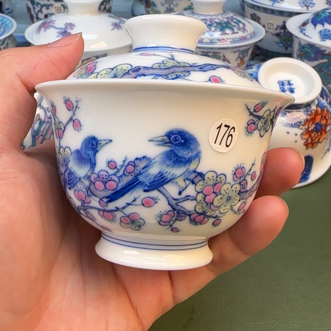 彦祖纯手工手绘茶具176