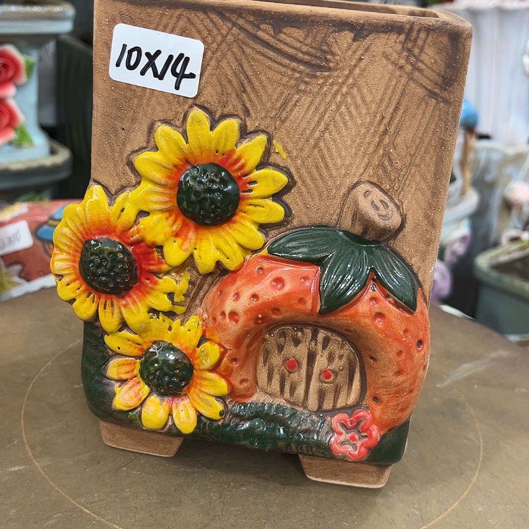 粗陶多肉花盆花盆