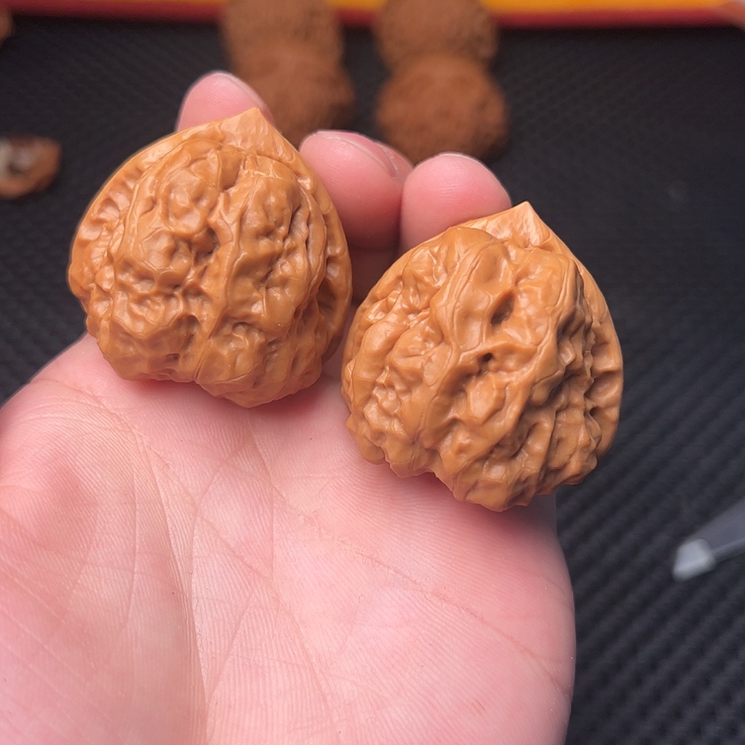 把件文玩核桃三角蛙