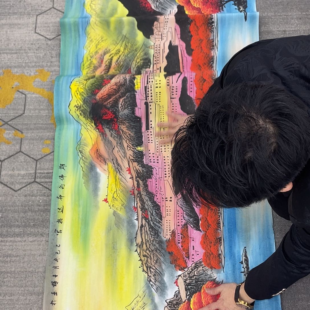 名人名画手工制作