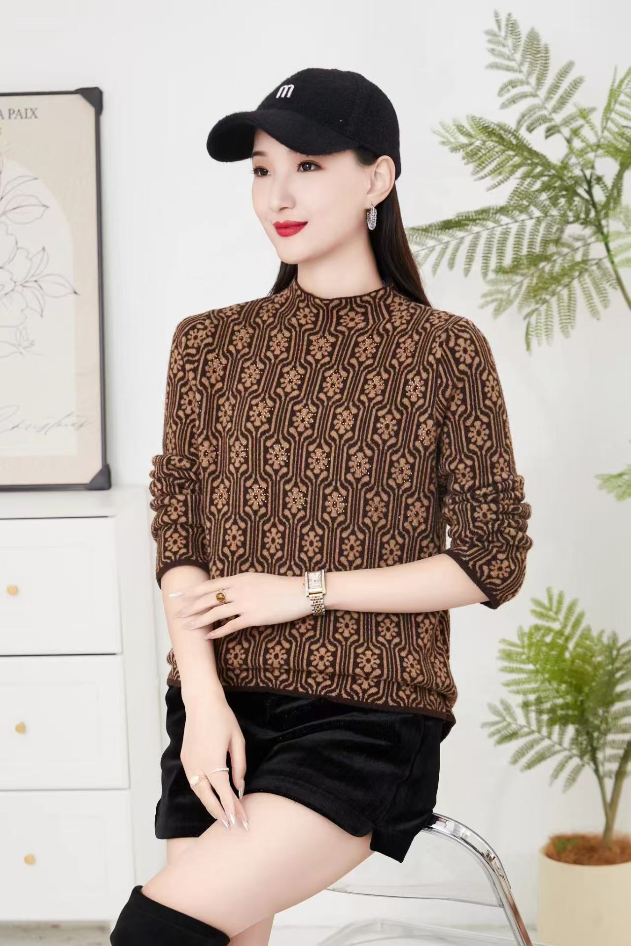 时尚休闲百搭上衣-J