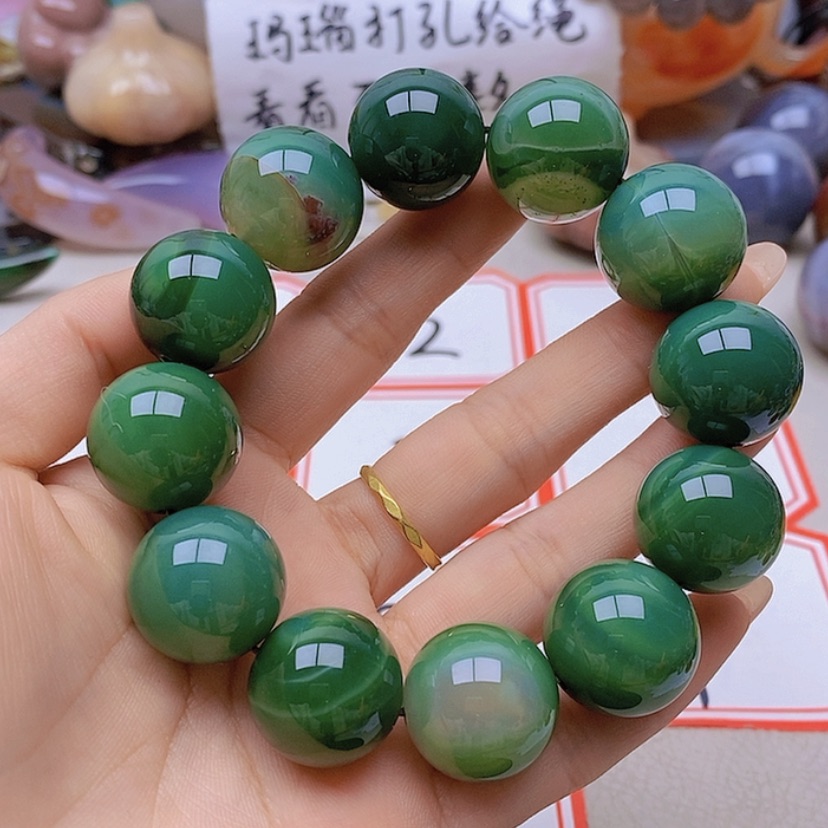 【闪购商品】未镶嵌玛瑙/玉髓珠宝半成品崔*牛