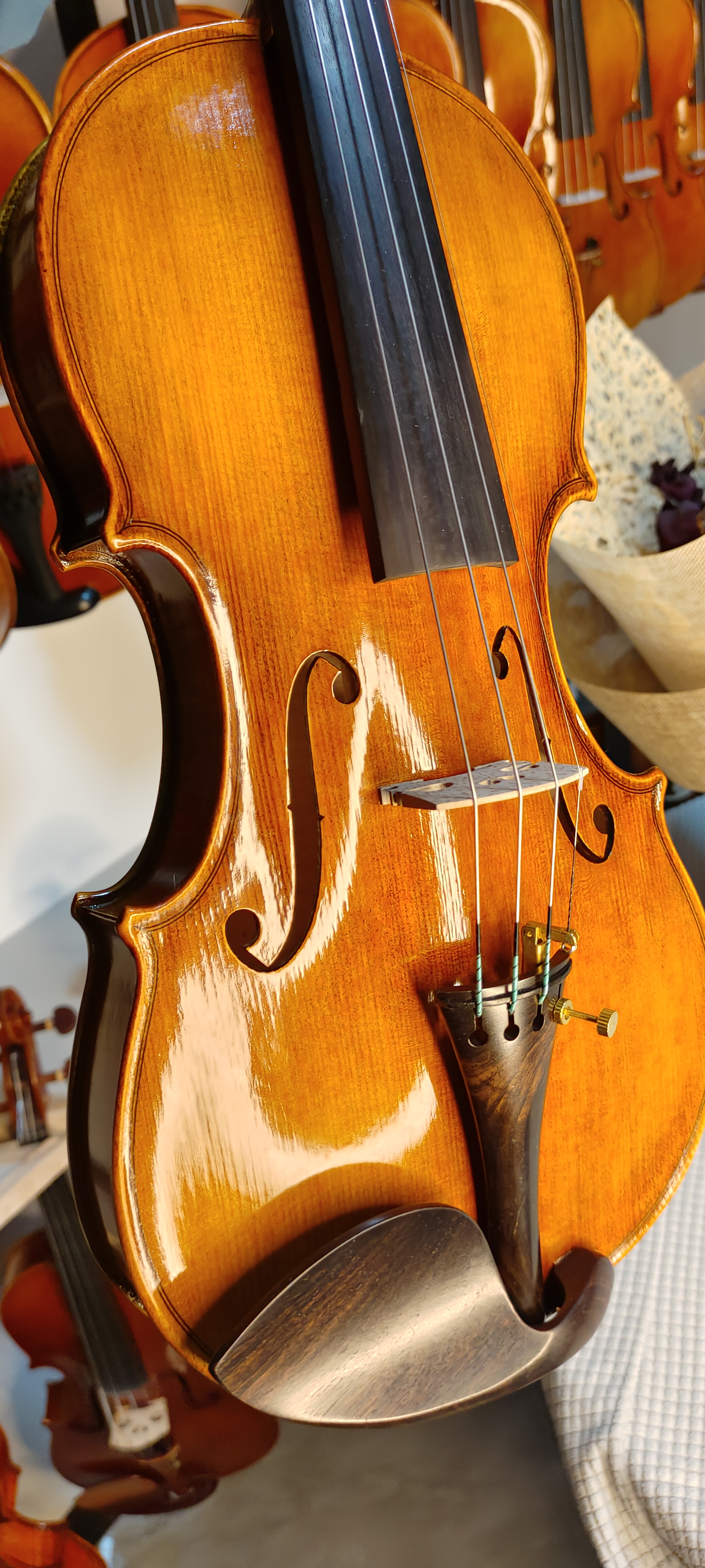 纯手工小提琴  瓜奈利