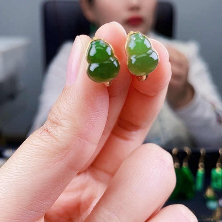 和田玉珠宝奇石银S925镶嵌