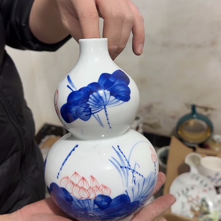 一套装的瓷器的东西（.微瑕）