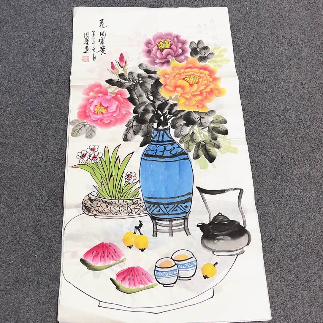 国画L国画作品单幅任发