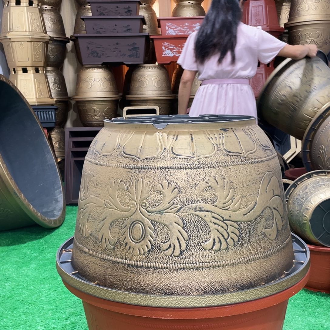 园盆古铜八零一个