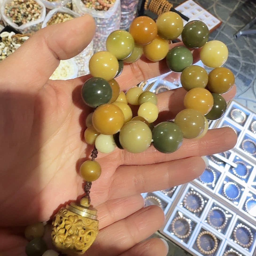 菩提根/象牙果手串多宝菩提根手持15尺寸