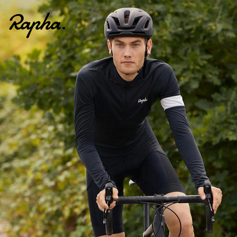 官方授权正品Rapha Long Sleeve Core 男春秋长袖微绒保暖骑行服