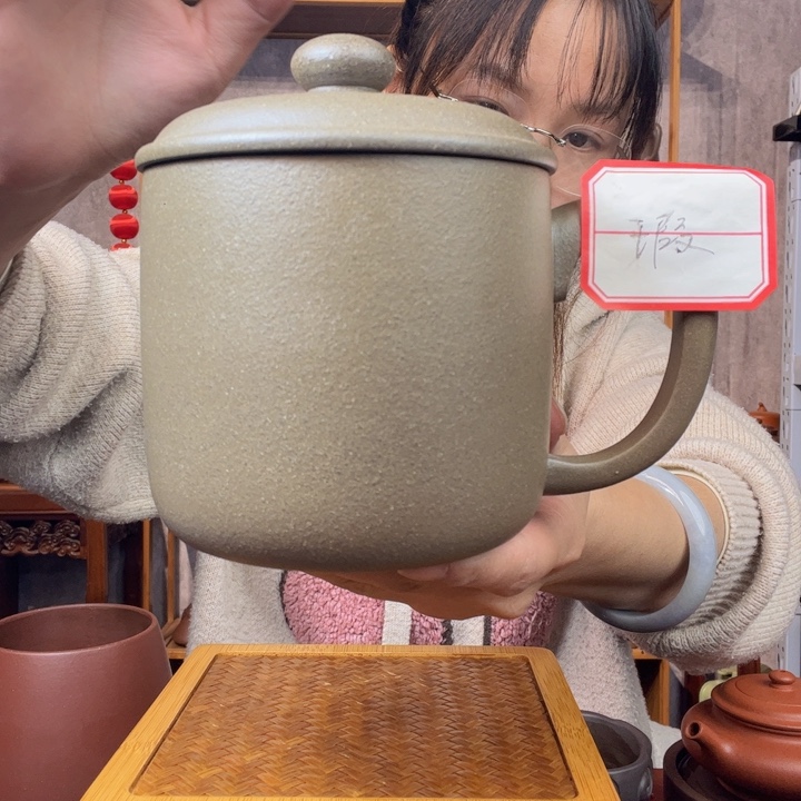 茶杯紫砂原矿紫砂杯