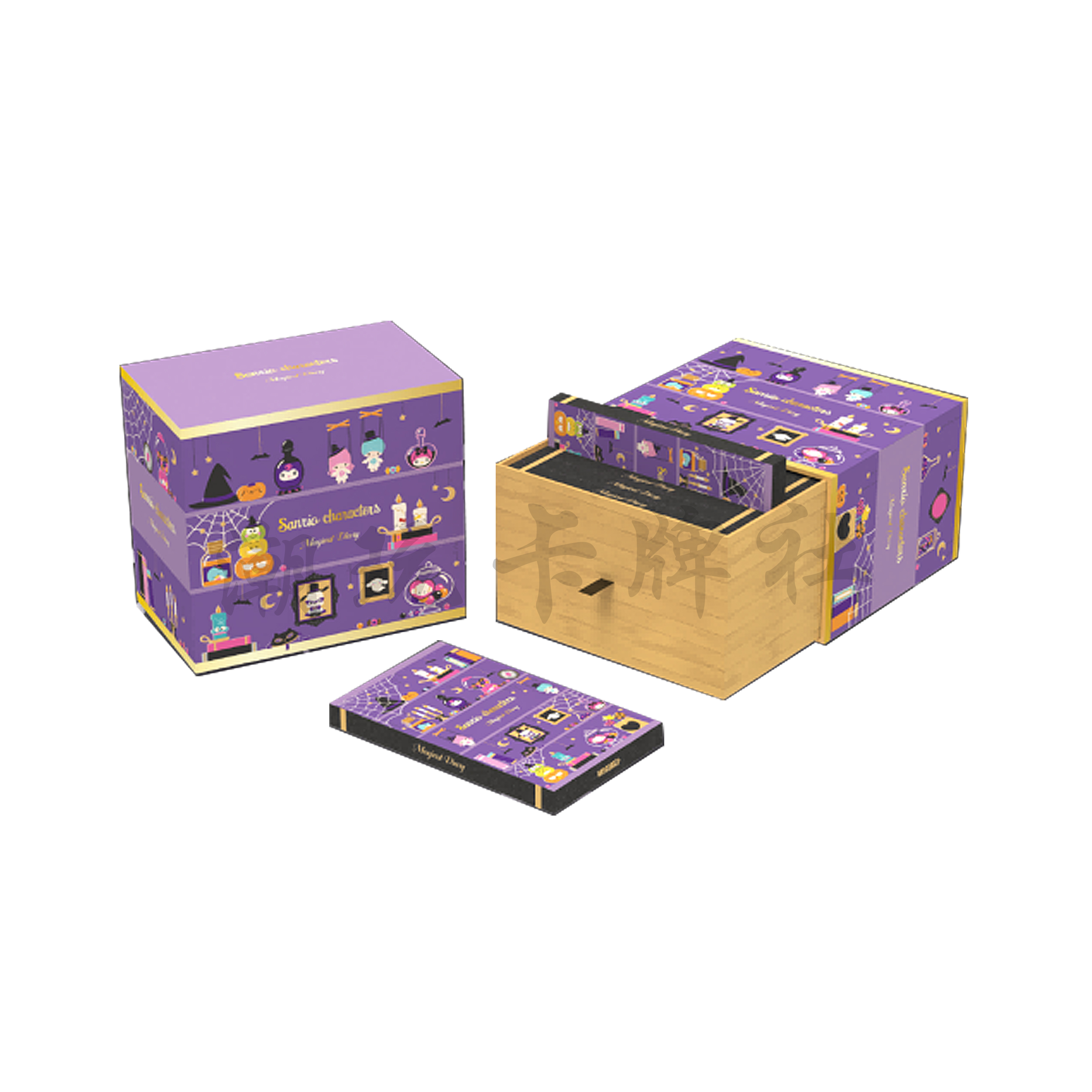 万画云游 三丽鸥家族日常小卡第三弹·Magical Diary 收藏卡牌盲盒