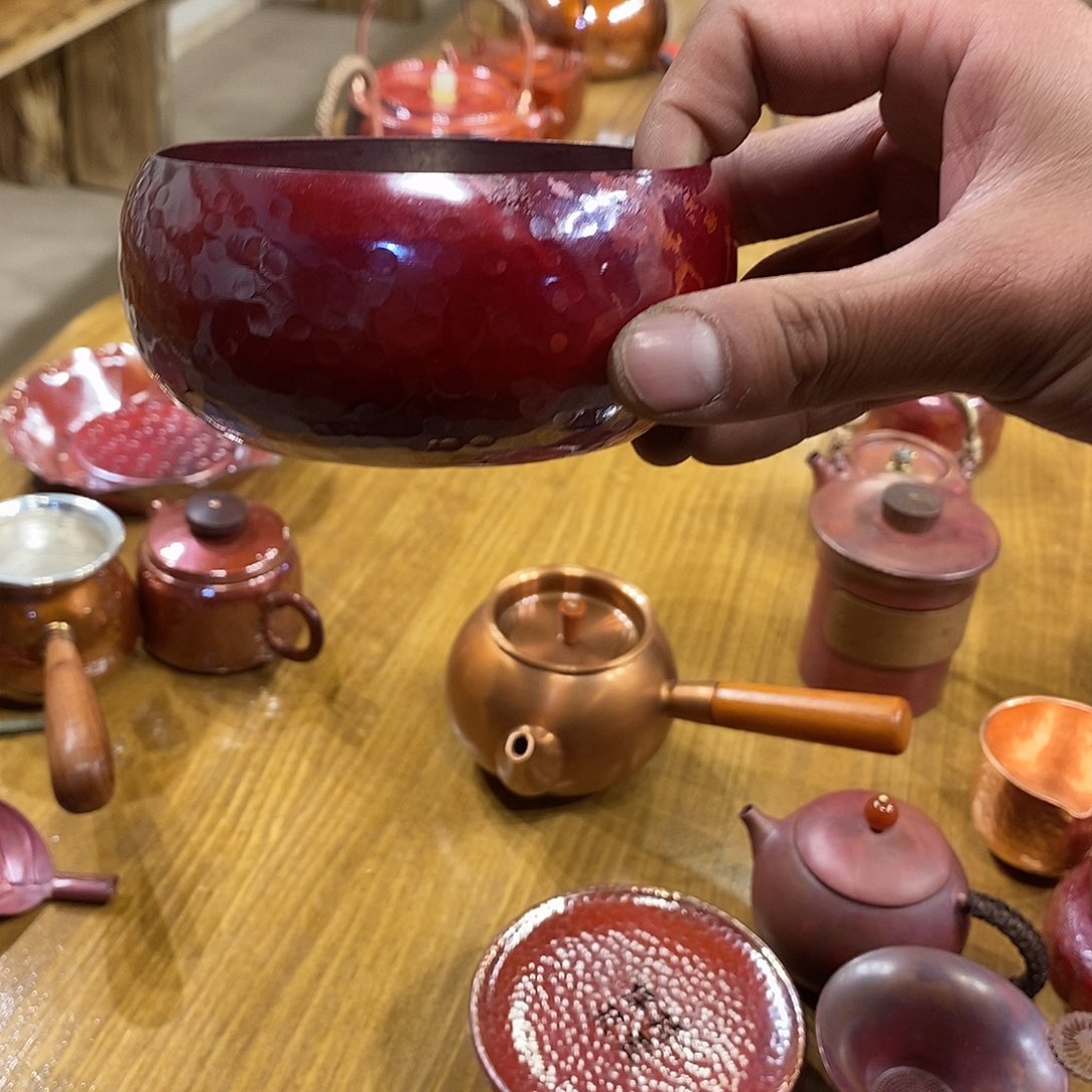 茶洗手工锻打工艺