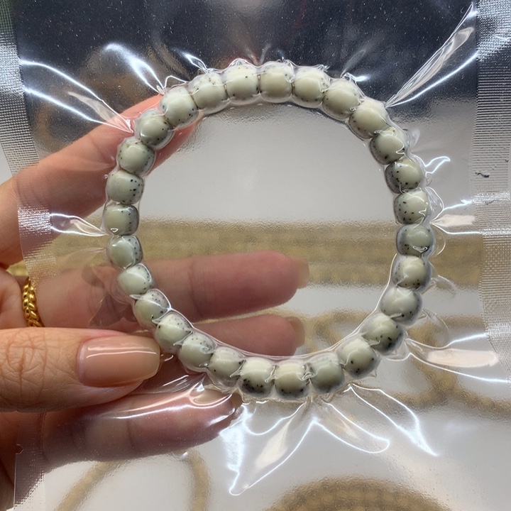 星月菩提手串7.8河豚大留白