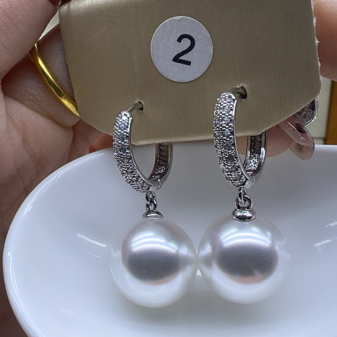 耳饰未镶嵌淡水珍珠