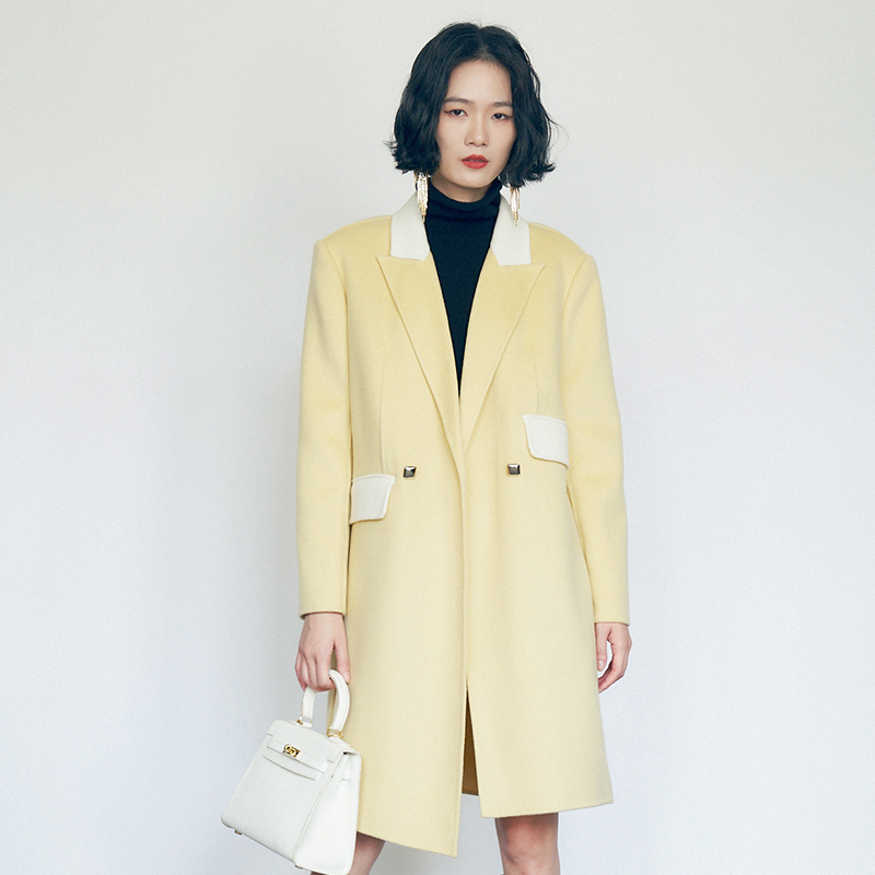 【诗语专属】EVA OUXIU/伊华欧秀毛呢外套25WLS1714