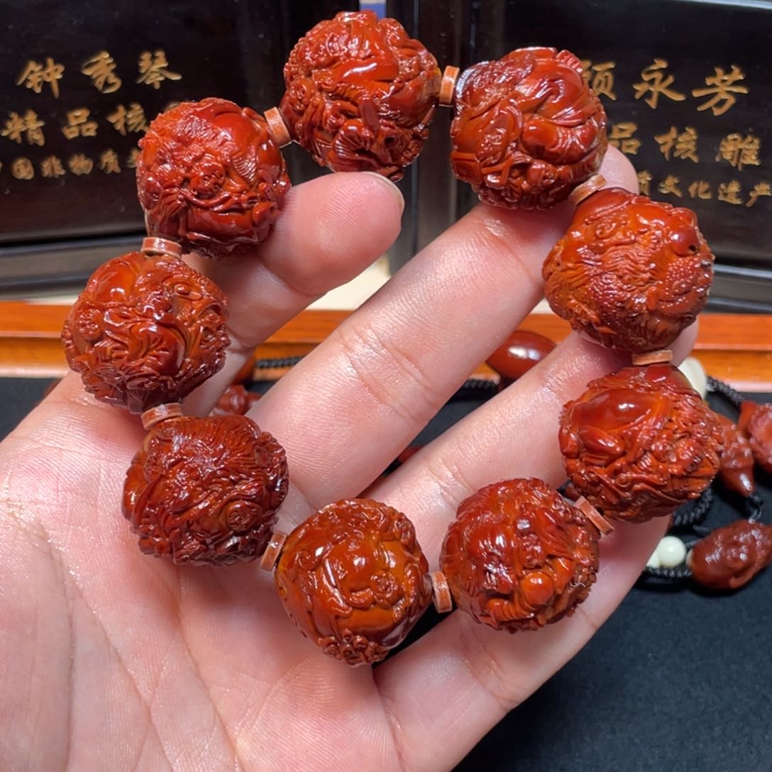 吊坠橄榄核盛**珊LCH回血钟馗2.7