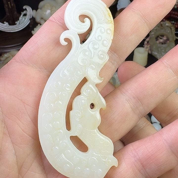 和田玉（糖玉）未镶嵌挂件