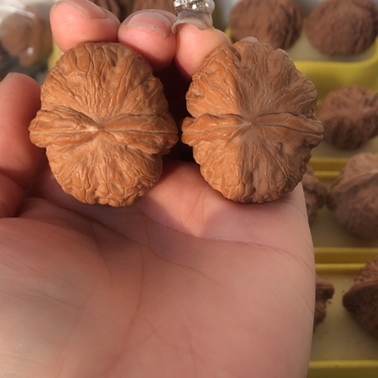 N***l吊坠文玩核桃元宝