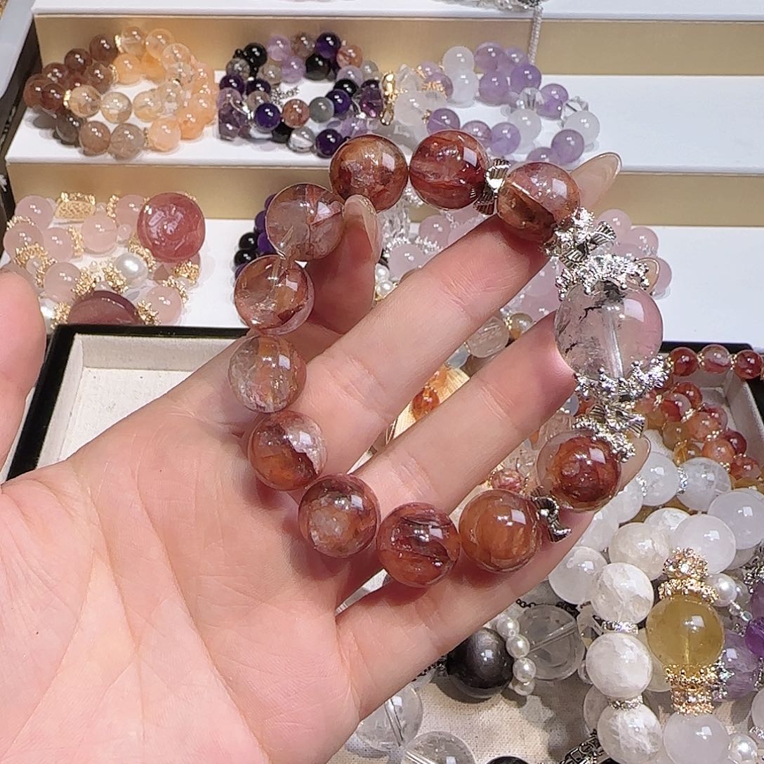 水晶手链未镶嵌朗****）八