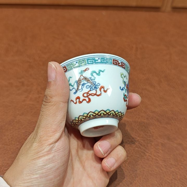 景德镇茶器茶杯主人杯盖碗
