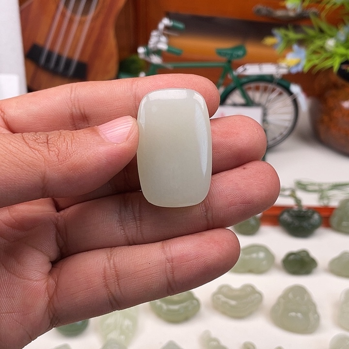 和田玉吊坠(不含链)未镶嵌