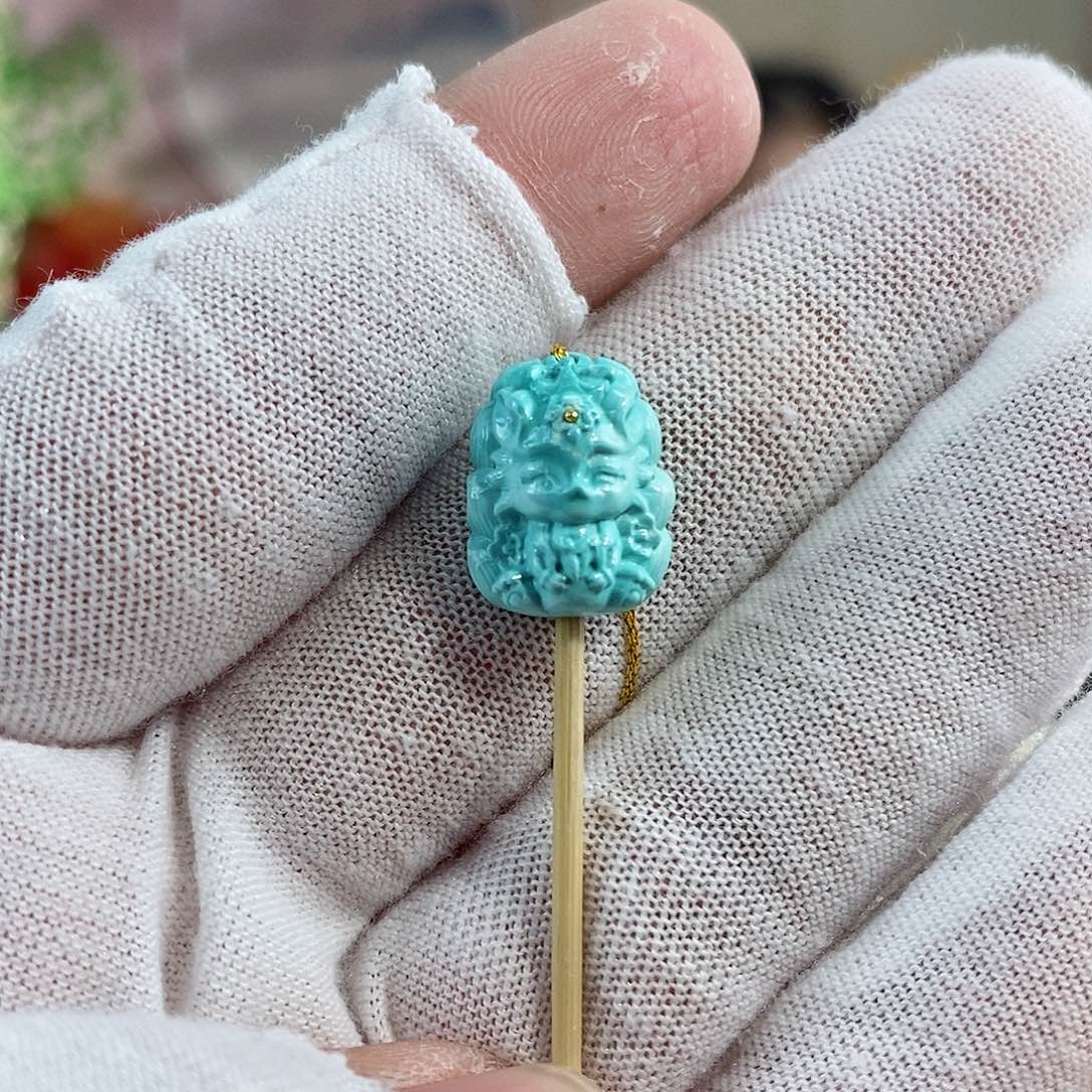 绿松石珠宝奇石未镶嵌