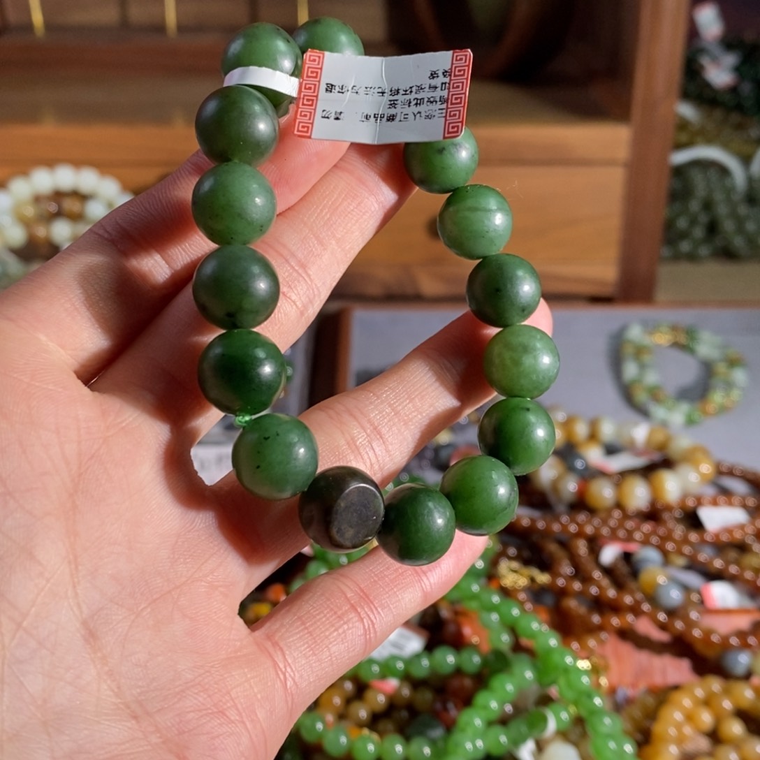 和田玉手链未镶嵌