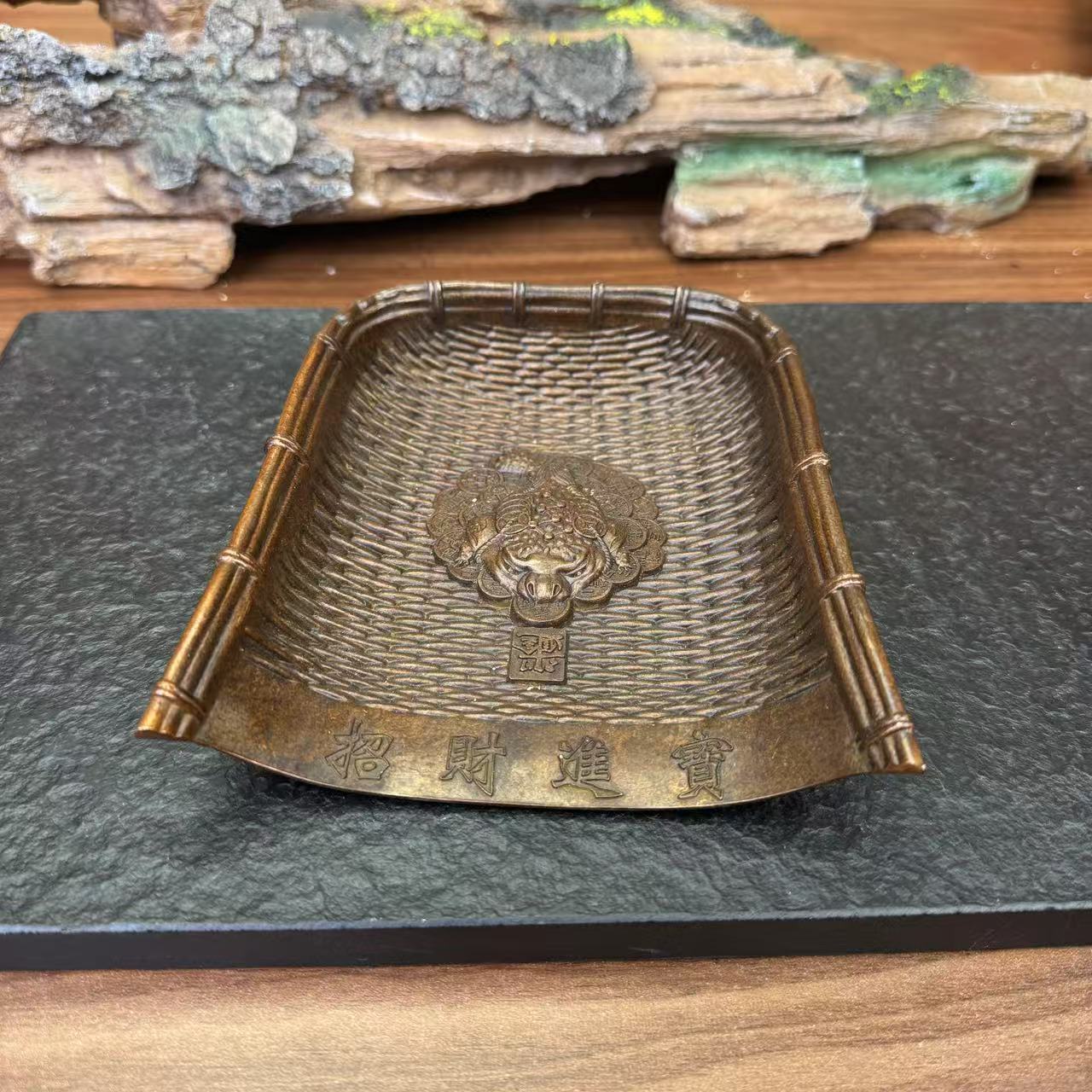 复古簸箕摆件SC146