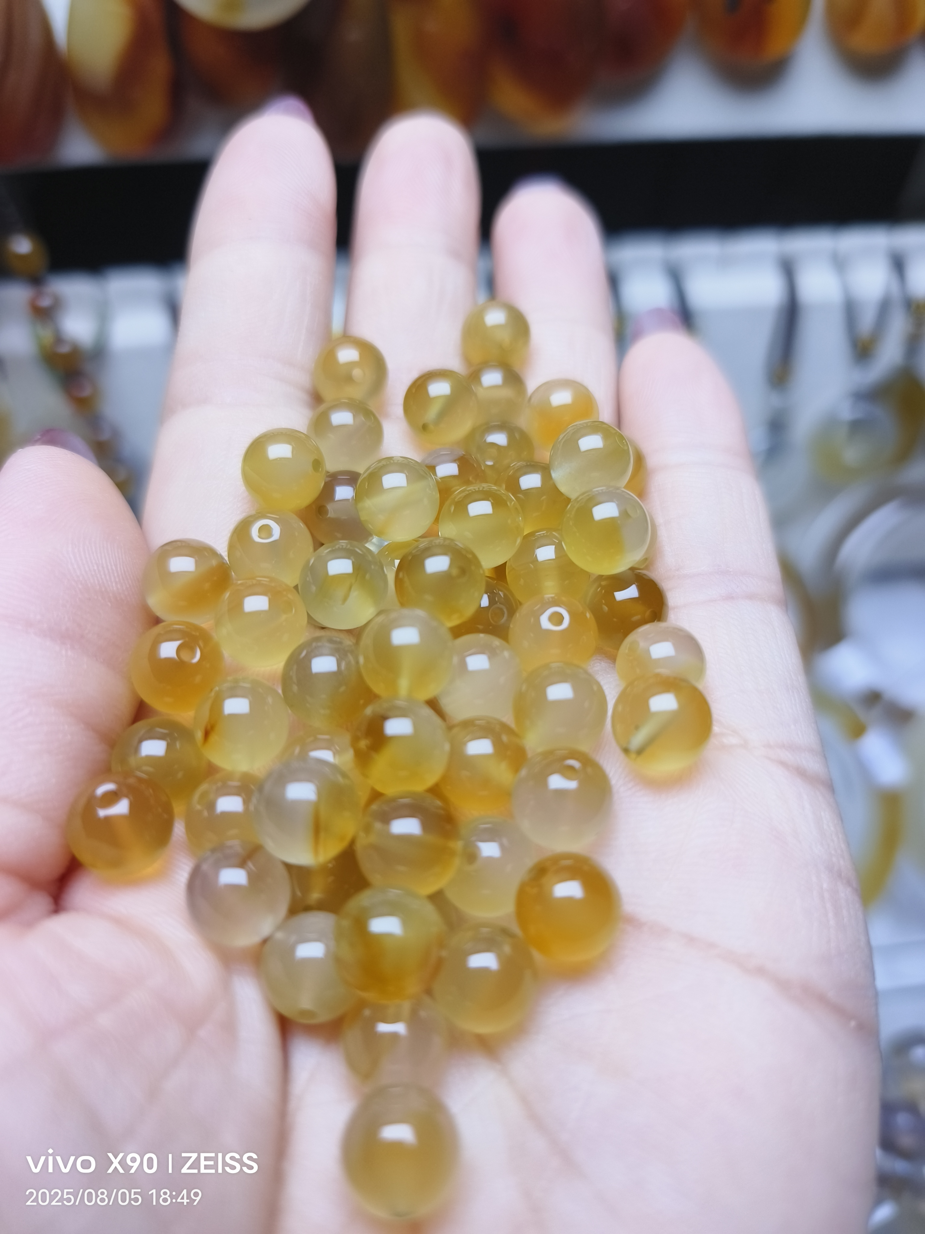 北红天然玛瑙8m  100粒  88元
