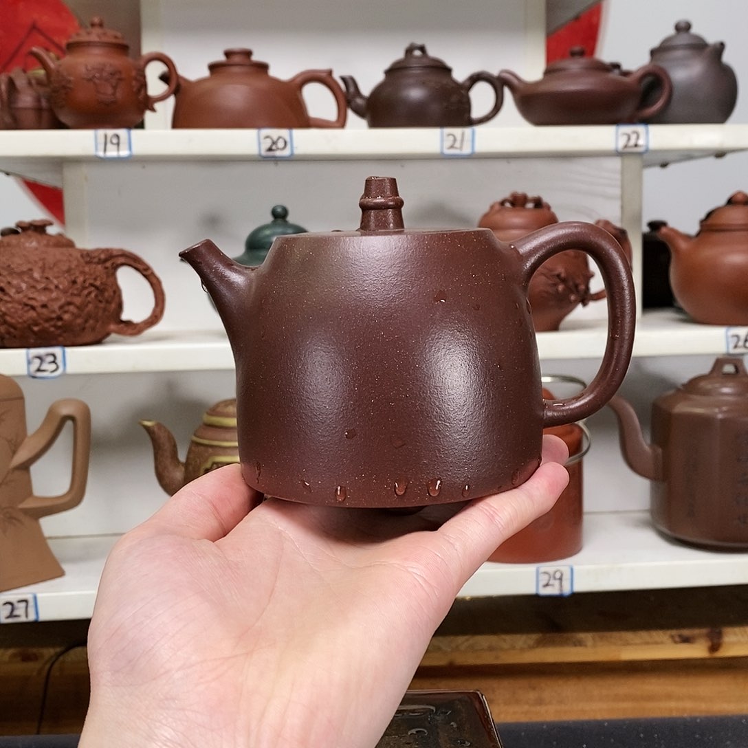 紫砂茶壶全手工制作