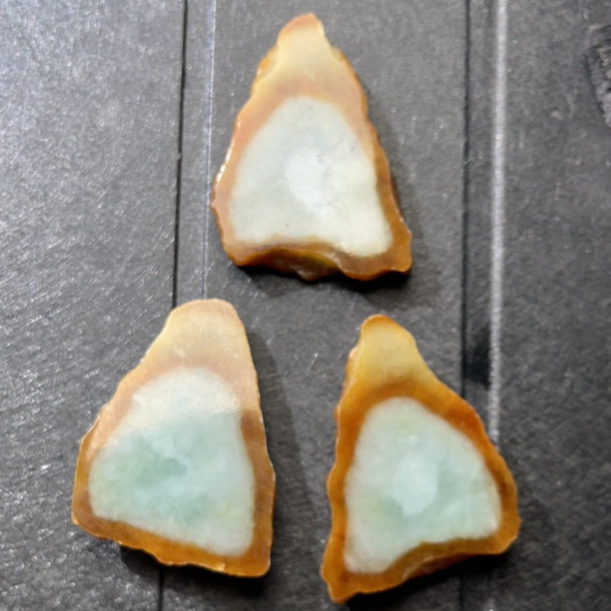 缅甸天然翡翠大马坎水石冰种红黄翡大牌片料