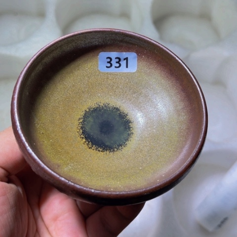 茶盏原矿原釉柴烧建盏