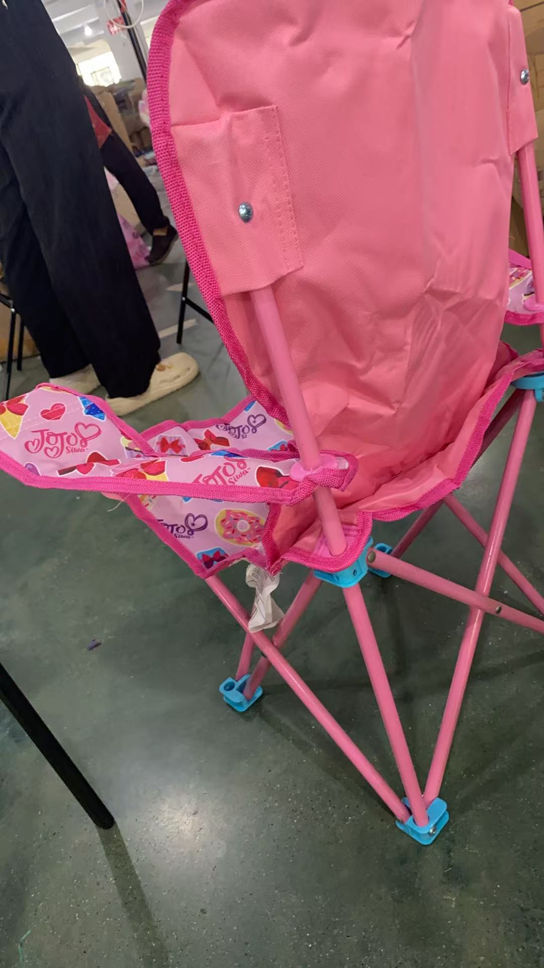 粉色超多蛋糕款可折叠户外椅子发1把