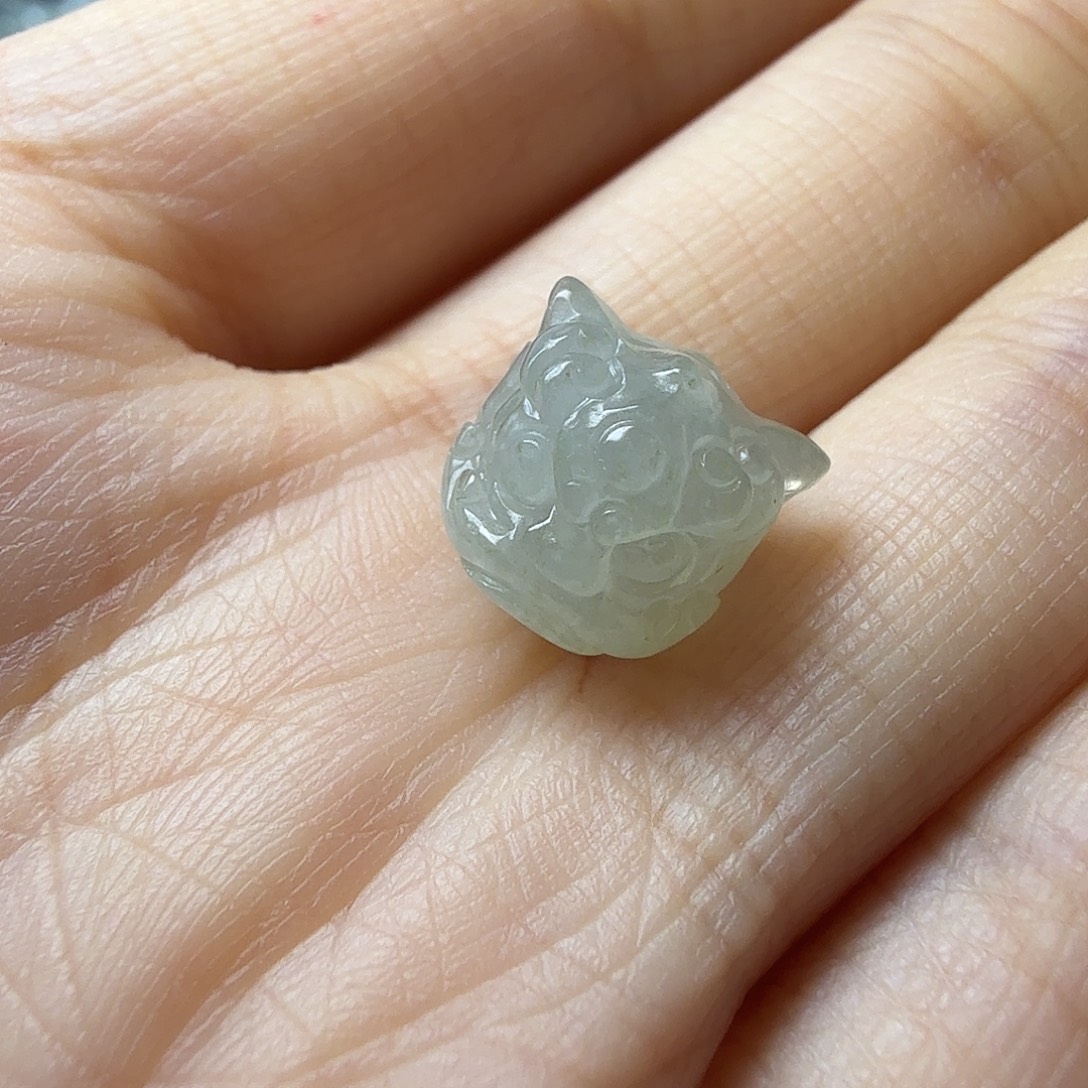 翡翠未镶嵌颈饰天然缅甸翡翠A货