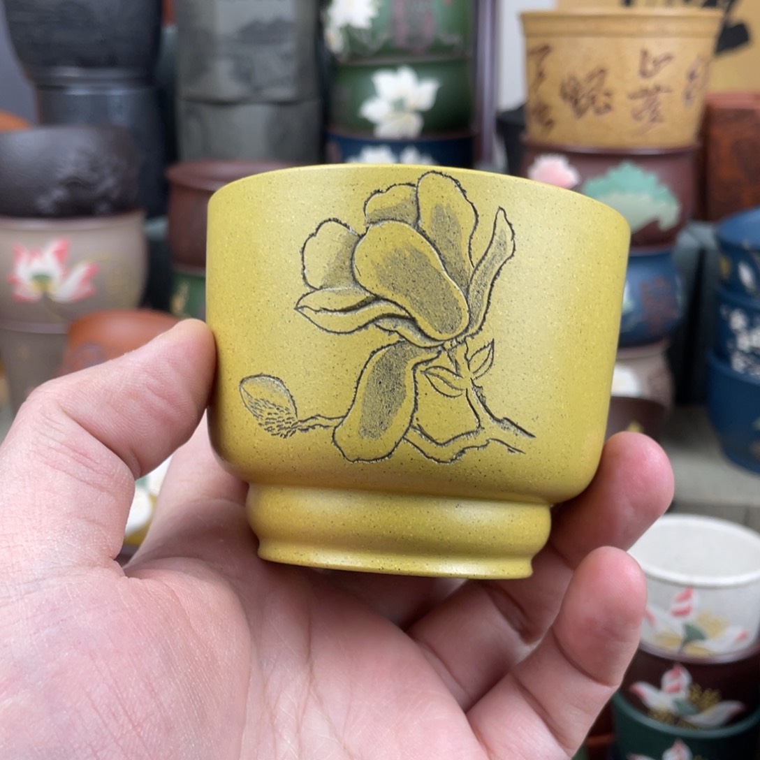紫砂茶杯紫砂茶杯
