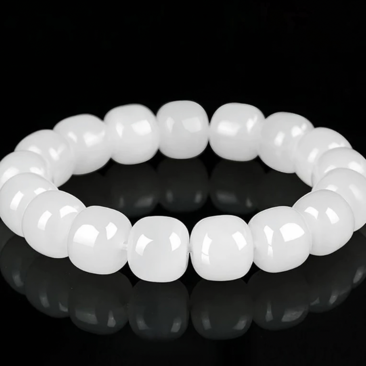 手链 粉丝专享 脂白老型珠卡16手串