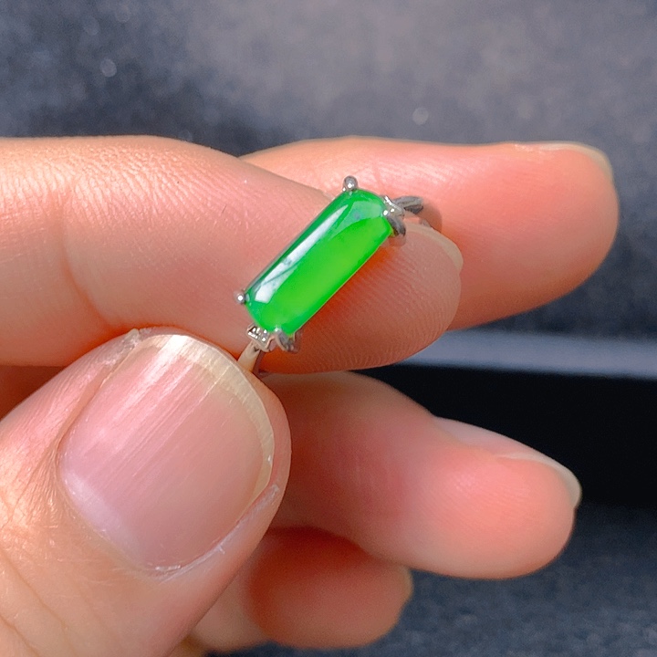 翡翠银S925镶嵌颈饰