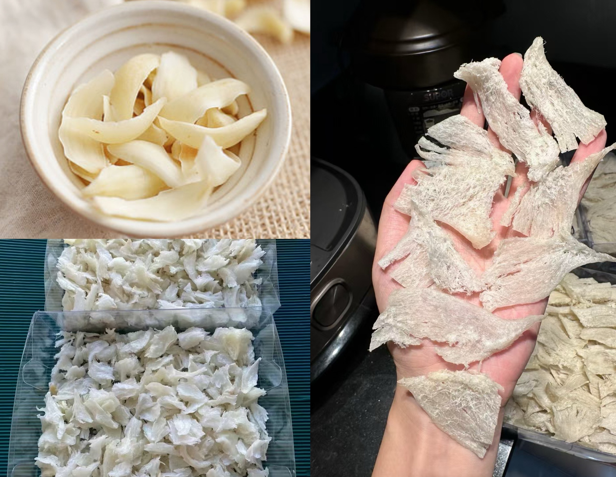 800g直播改价链接，足干，干货，另有百合