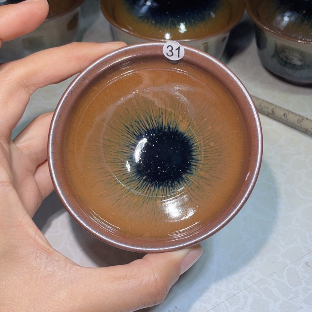 茶盏龙窑柴烧建盏31
