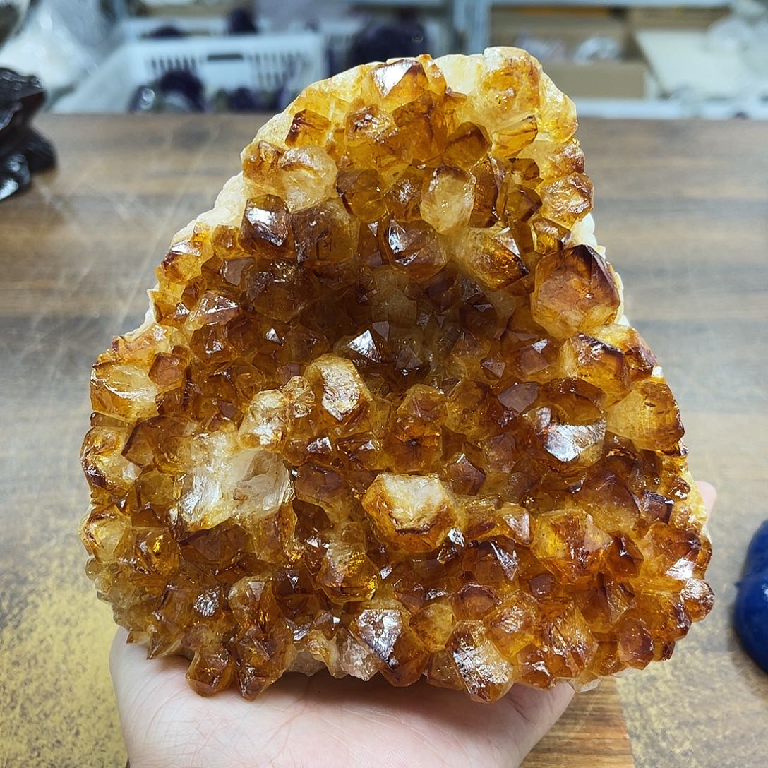 紫晶未镶嵌摆件晶体