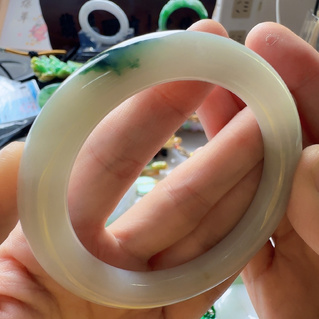 翡翠未镶嵌手镯翡翠660