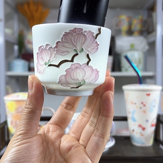 手绘高温釉下彩陶瓷