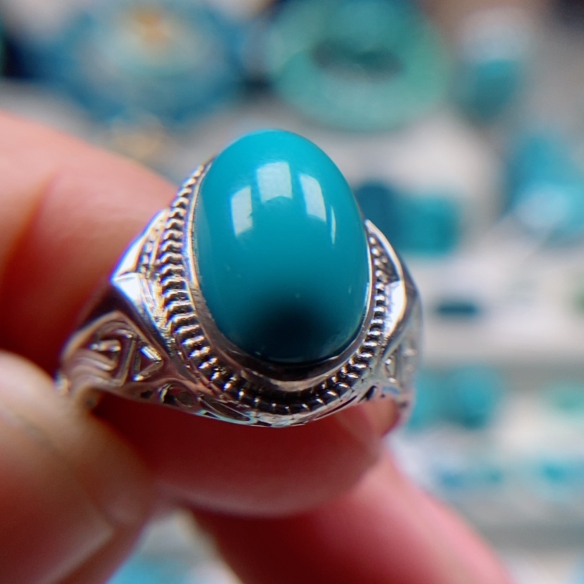 【闪购商品】绿松石绿松石银S925镶嵌