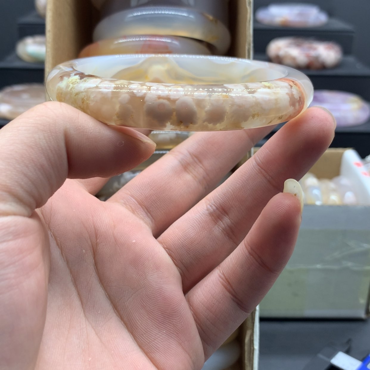 【闪购商品】玛瑙/玉髓颈饰未镶嵌奇**趣