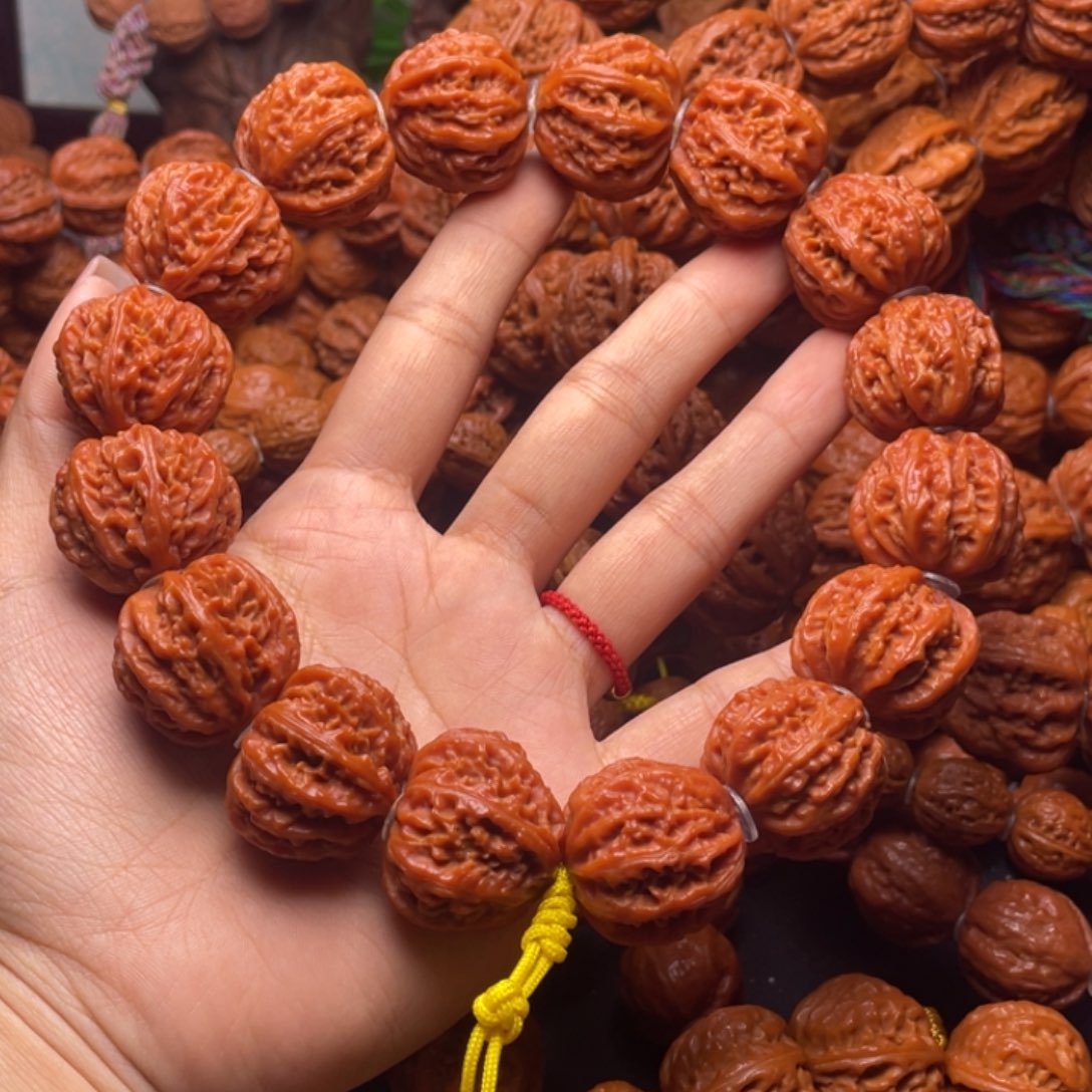 文玩核桃手串老****8满天星龙脊京八棱