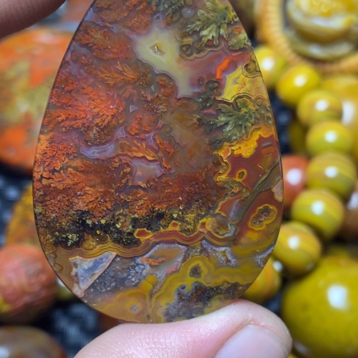 都***红玛瑙/玉髓合金战国红