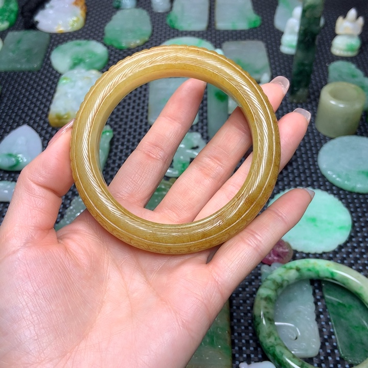 和田玉挂件未镶嵌F***₄